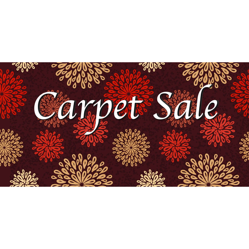 SPRING CARPET SALE Banner from Floor House in Powers Lake